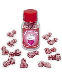 Caramella Love Pene Fragola-Ciliegia