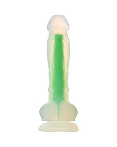 Dildo Glow Verde 17,5cm