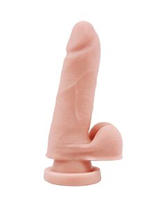 Dildo Doppia Densità Ventosa 5.7