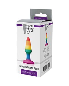 Spina Anale Mini Arcobaleno Lovebow