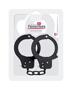 Seductive Metal Handcuffs Initials