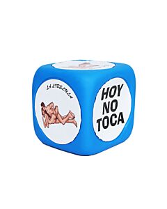 Dado grande sexo con posturas azul