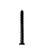 Tubo flessibile per dildo anale negro 5 cm