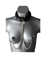 Collana con fermagli