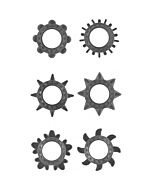 Set di anelli per pene cg - nero