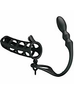 Pretty love - guaina per pene hercules con stimolatore anale
