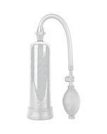 Bubble power bomba aspirazione per erezioni dure trasparenti