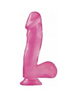 Basix pene de gelatina succhia rosa 16 cm