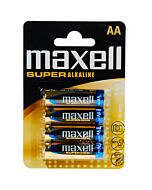 Maxell pila super alcalina aa blister blister * 4