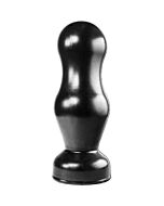 Plug anale in cristallo scuro wojtek - negro