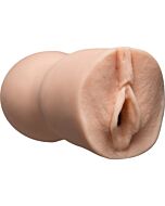 Masturbatore grigio Sasha realistico doppio