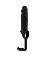 Sono extension pene aade 35cm + plug anal n19 negro