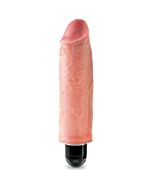 King cock 6 carne rigida vibrador