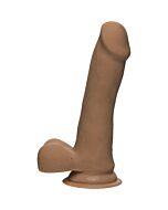 Dildo delgado ultraskyn 16.50 cm - caramelo