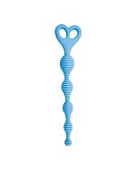 Climax anal - palline anali di silicone grattugiato - blu