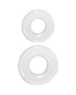 Kit Renegade doppio stack con 2 anelli - trasparente