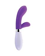 Coniglietto vibrante con punto g in silicone - viola
