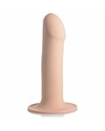Dildo in silicone flessibile - carne