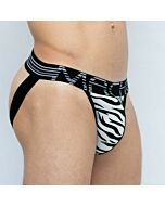 Maschio - mx131 zebra jockstrap taglia xl