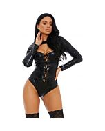 Distress con il miglior negro in ecopelle