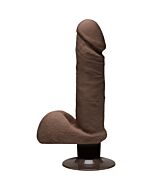 Il perfetto d pene vibrador cioccolato 18 cm