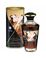 Shunga massaggio olio effetto calore aroma cremoso amore latte 100 ml