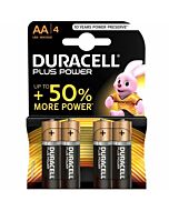 Duracell plus power pila alcalina aa blister blister * 4