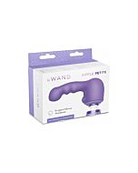 Giunto in silicone Le Wand petite ripple - viola