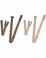 Adattatore reggiseno posteriore beige byebra con 2 ganci