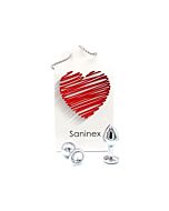 Spina Saninex in metallo intenso diamante orgasmico