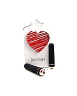 Vibratore Saninex eleganza orgasmica negro / termine