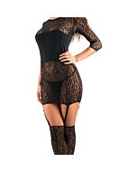 Mini abito dhaka nero