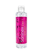 Lubrificante intimo Saninex e gel per massaggi sesso anale 2 in 1 - 200 ml