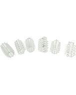 Set manicotti per pene power trasparente 6 pezzi