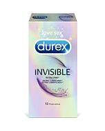 Preservativo Durex UltraGlide 12 pz.