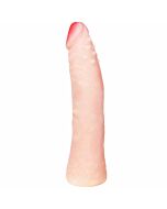 Dildo in silicone con tocco di pelle realistico 19 cm
