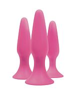 Kit cursori plug 4pc rosa