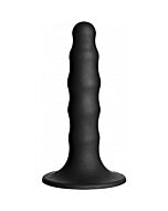 Dildo in silicone ondulato vac-u-lock