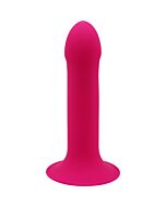 Hitsens 2 - dildo in silicone rosa a doppia densità