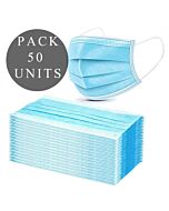 Maschere igieniche 3 strati covid -19- 50 unità