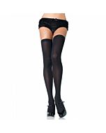 Calze in nylon nero opaco avenue Leg