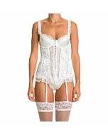 Corpetto in myriam bianco