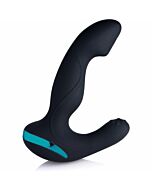 Stimolatore prostatico vibrante rotativo Mega Maverick 10x - nero