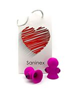 Mondo aspiratore Saninex - vibratore con aspirazione - viola