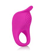 Anello vibrante ricaricabile in silicone rosa