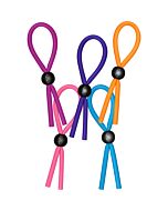 Funky anello regolabile per pene e testicoli (display 25 unità)