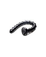 Tubo flessibile turbolenza - dildo 50 cm negro