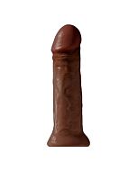 Pene realistico 28 cm - marrone
