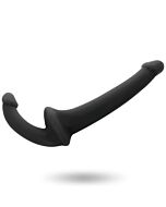 Dildo di giocattoli dipendenti con imbracatura senza cinturino nero