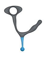 Optimale duo massaggiatore prostatico grigio